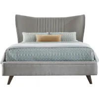 Broxbern Beige 3 Pc Queen Upholstered Bed