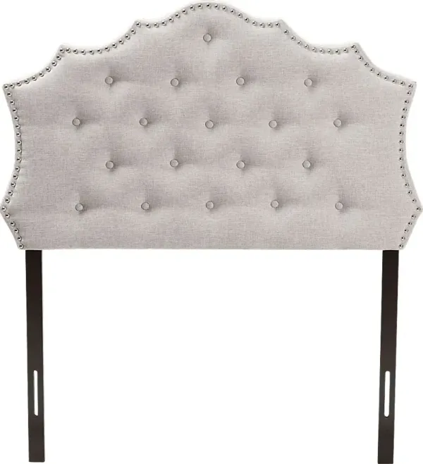 Conagra Gray Twin Upholstered Headboard