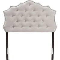 Poppleton Gray Full Upholstered Headboard