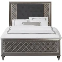 Diamond Falls Gray 3 Pc Queen Panel Bed