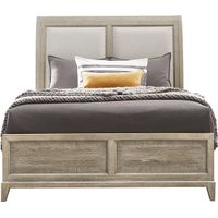 Kailey Park Light Oak 3 Pc King Sleigh Bed