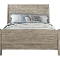 Nantucket Breeze Bisque 3 Pc King Sleigh Bed