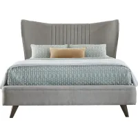 Broxbern Beige 3 Pc King Upholstered Bed