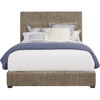 Golden Isles Gray 3 Pc King Woven Bed