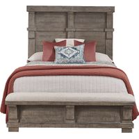 Bretten Crossing Gray 3 Pc King Bench Bed
