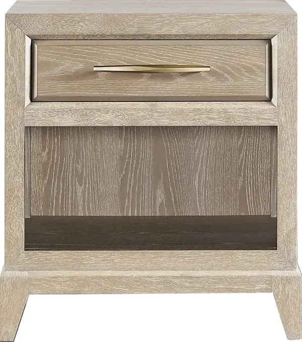 Kailey Park Light Oak Nightstand