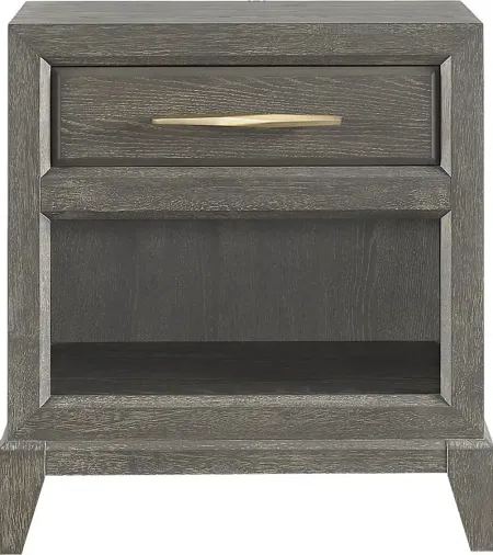 Kailey Park Charcoal Nightstand