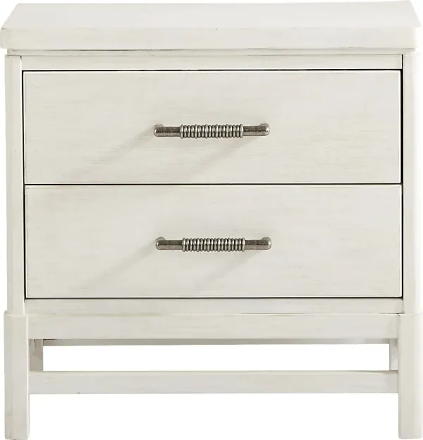 Golden Isles White Nightstand