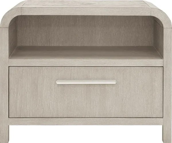 Canyon Light Gray Nightstand
