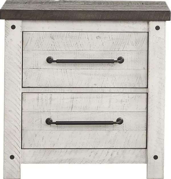 Bretten Crossing White Nightstand