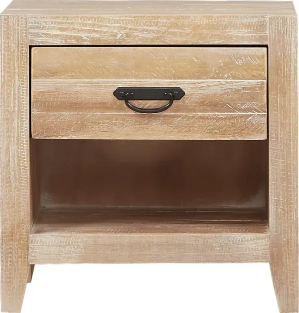 Palm Grove Taffy Open Nightstand