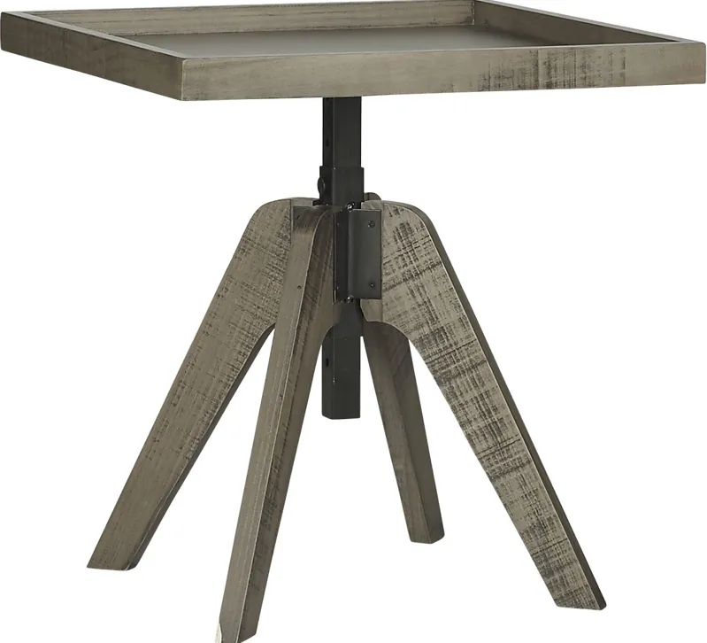 Crestwood Creek Gray Night Table