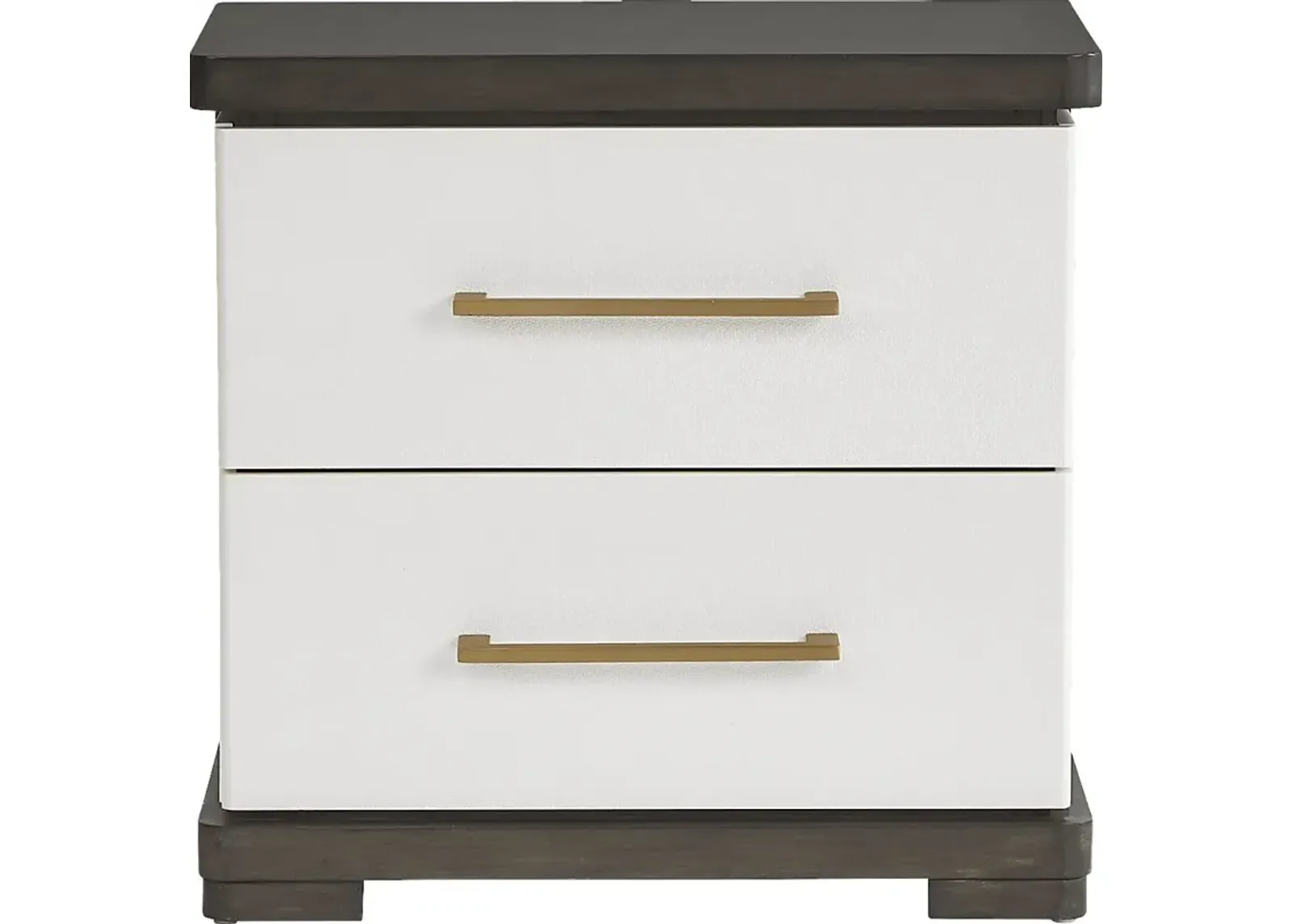 Elko Falls White Nightstand