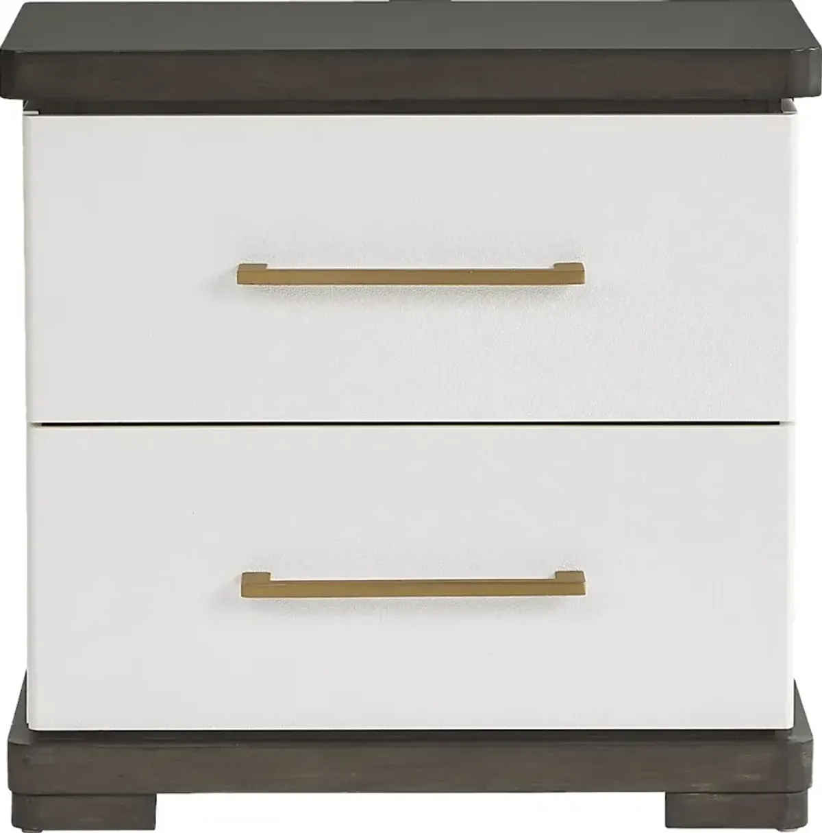 Elko Falls White Nightstand