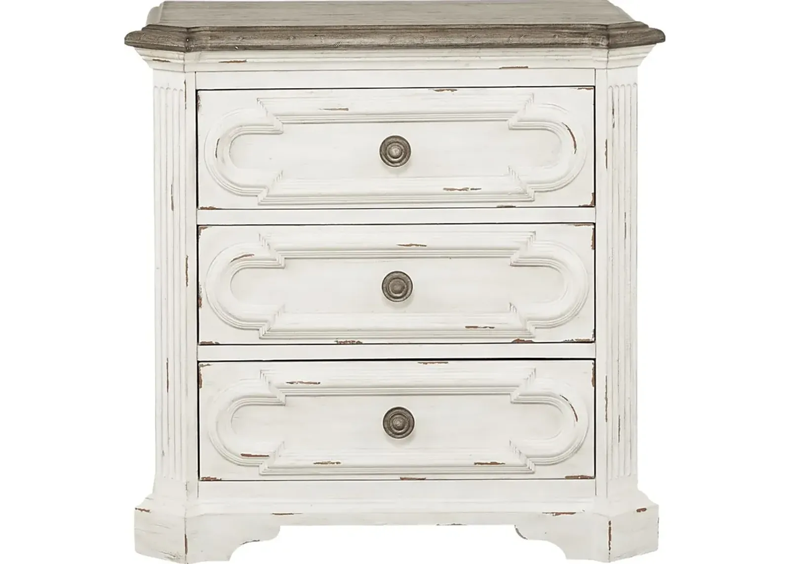 Lindenwood White Nightstand