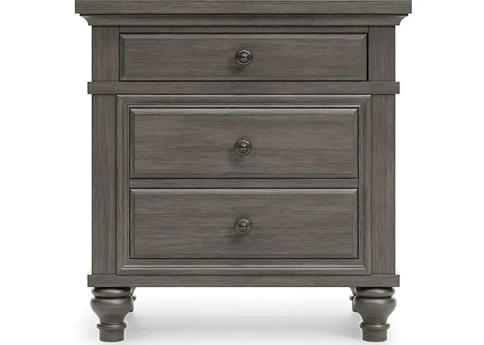 Lake Town Gray Nightstand