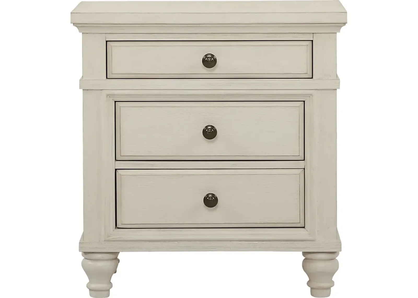 Lake Town Off-White Nightstand