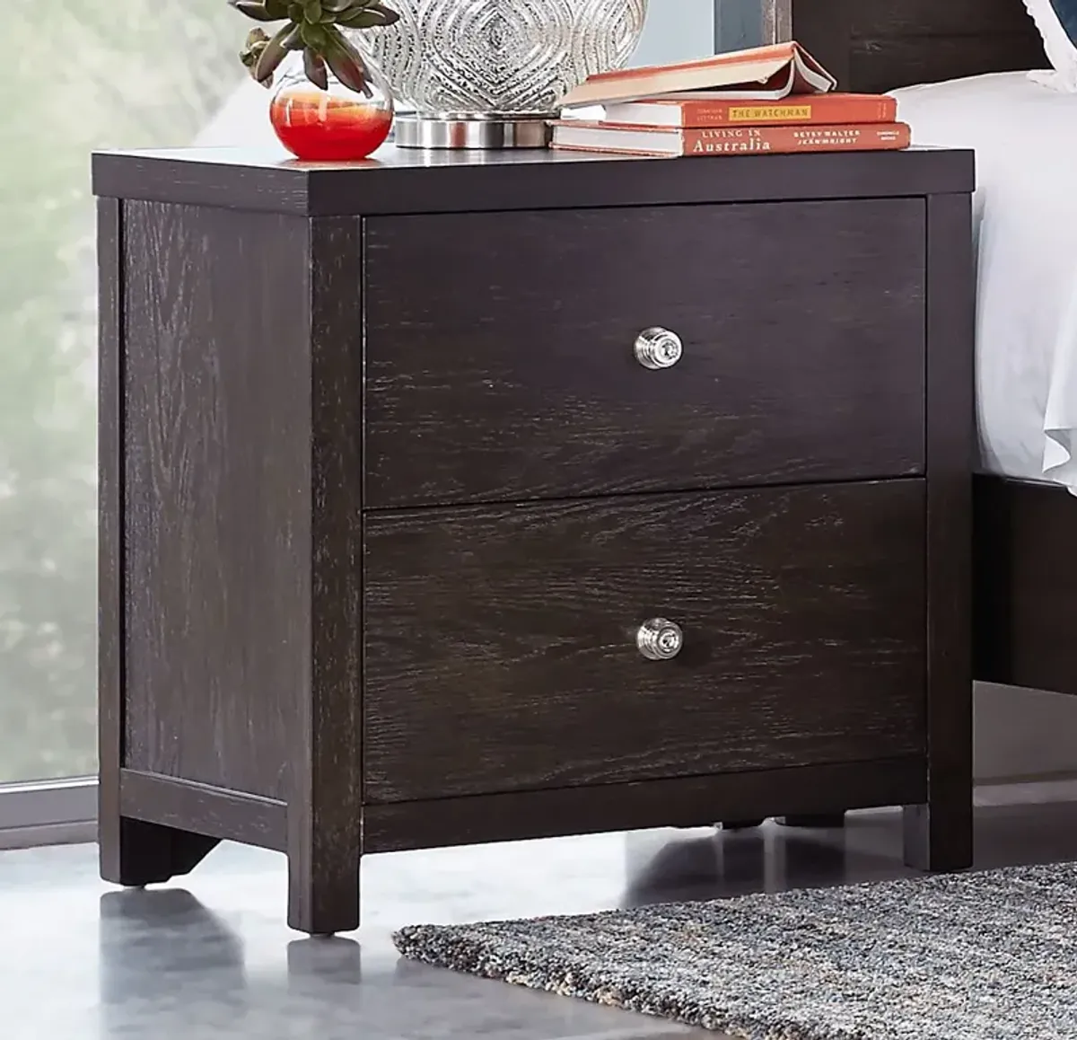 Barringer Place Merlot Nightstand