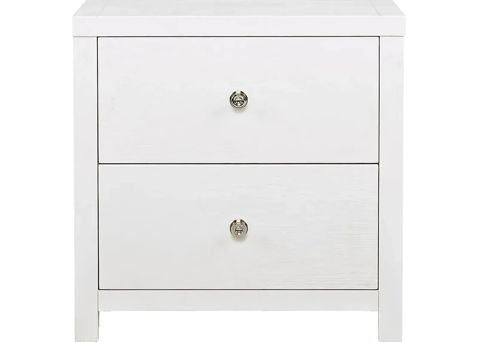 Barringer Place White Nightstand