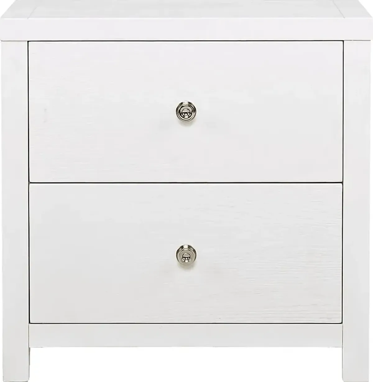 Barringer Place White Nightstand