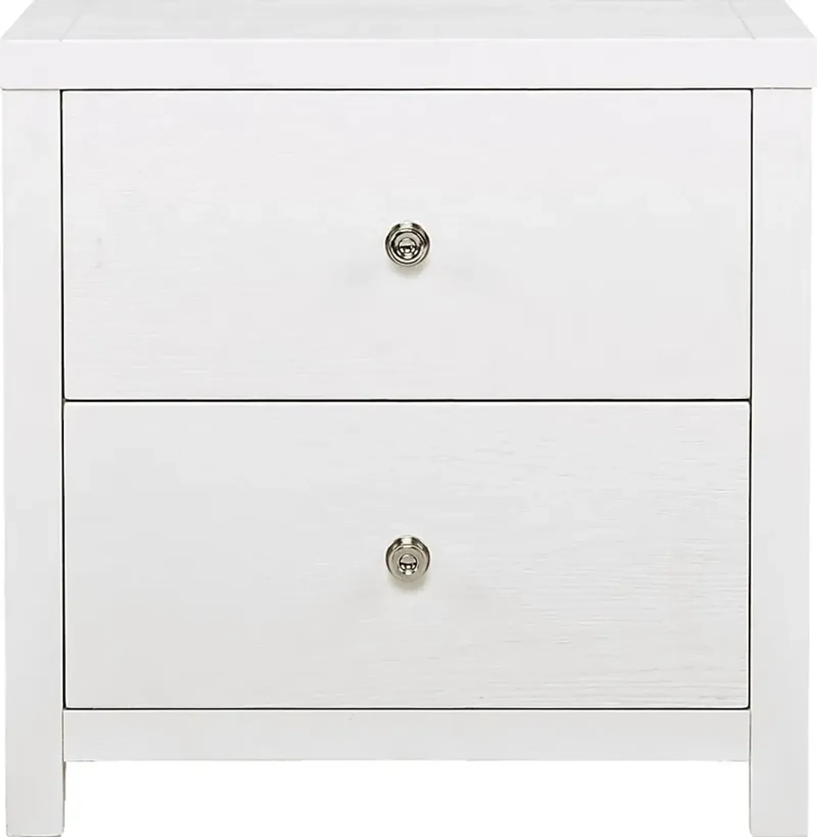 Barringer Place White Nightstand