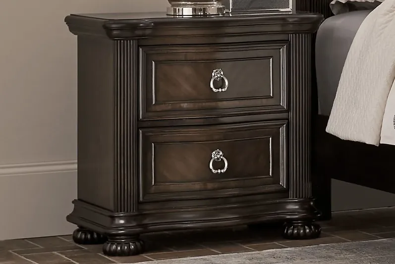 Gallagher Avenue Brown Nightstand