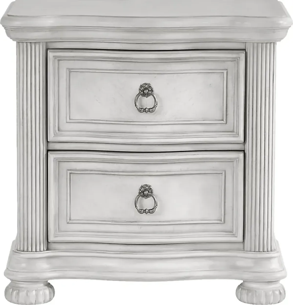 Gallagher Avenue White Nightstand