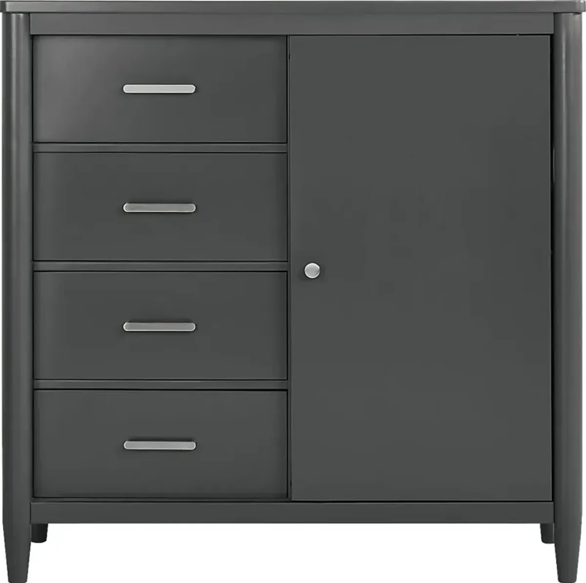 Modern Villa Iron Ore 4 Drawer Chest