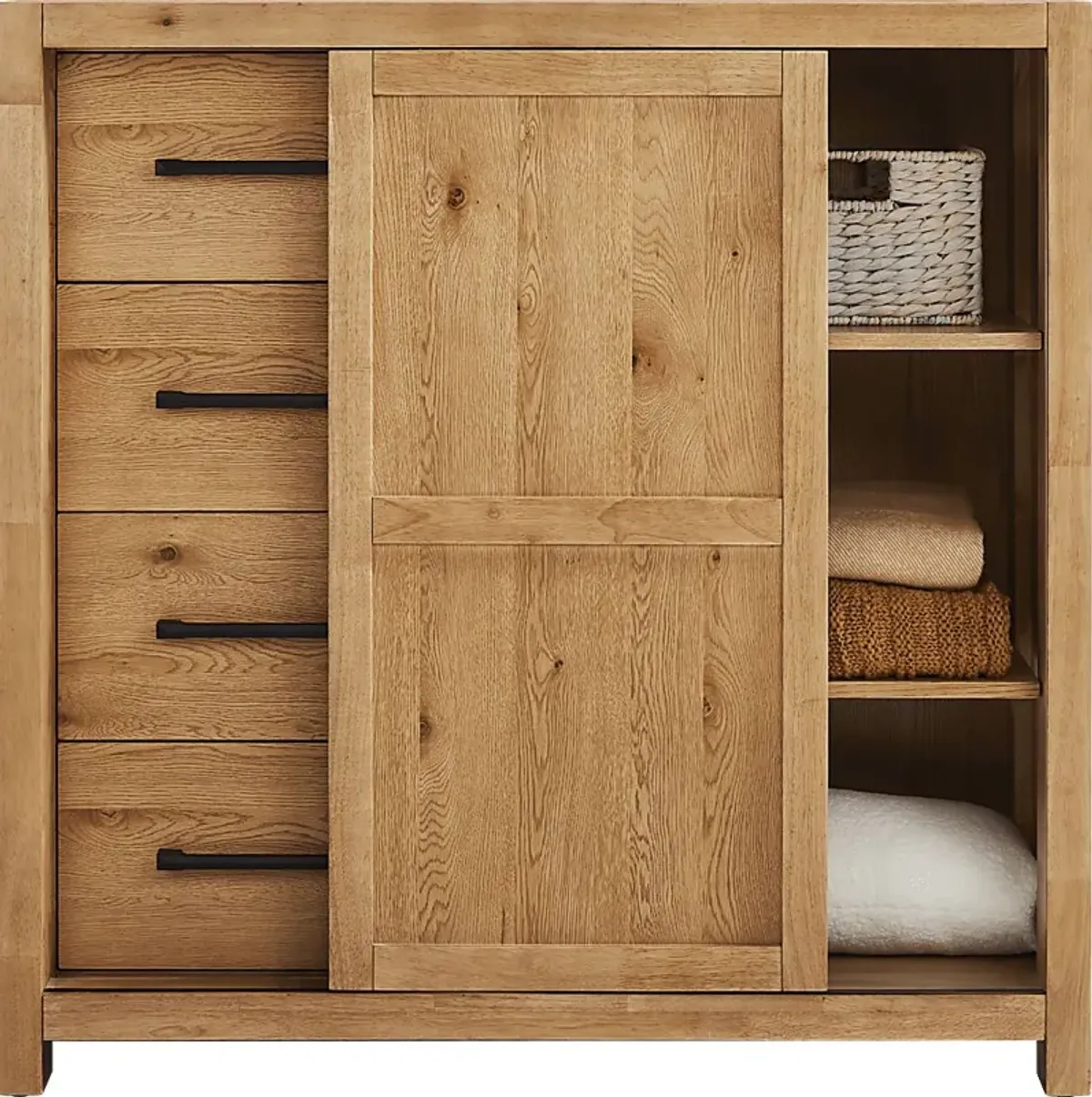 Ithaca Natural 4 Drawer Chest