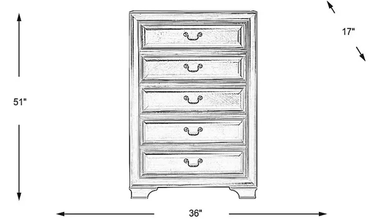 Mill Valley II Cherry Chest