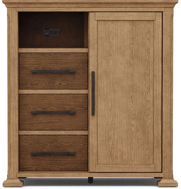 Telluride Brown Door Chest