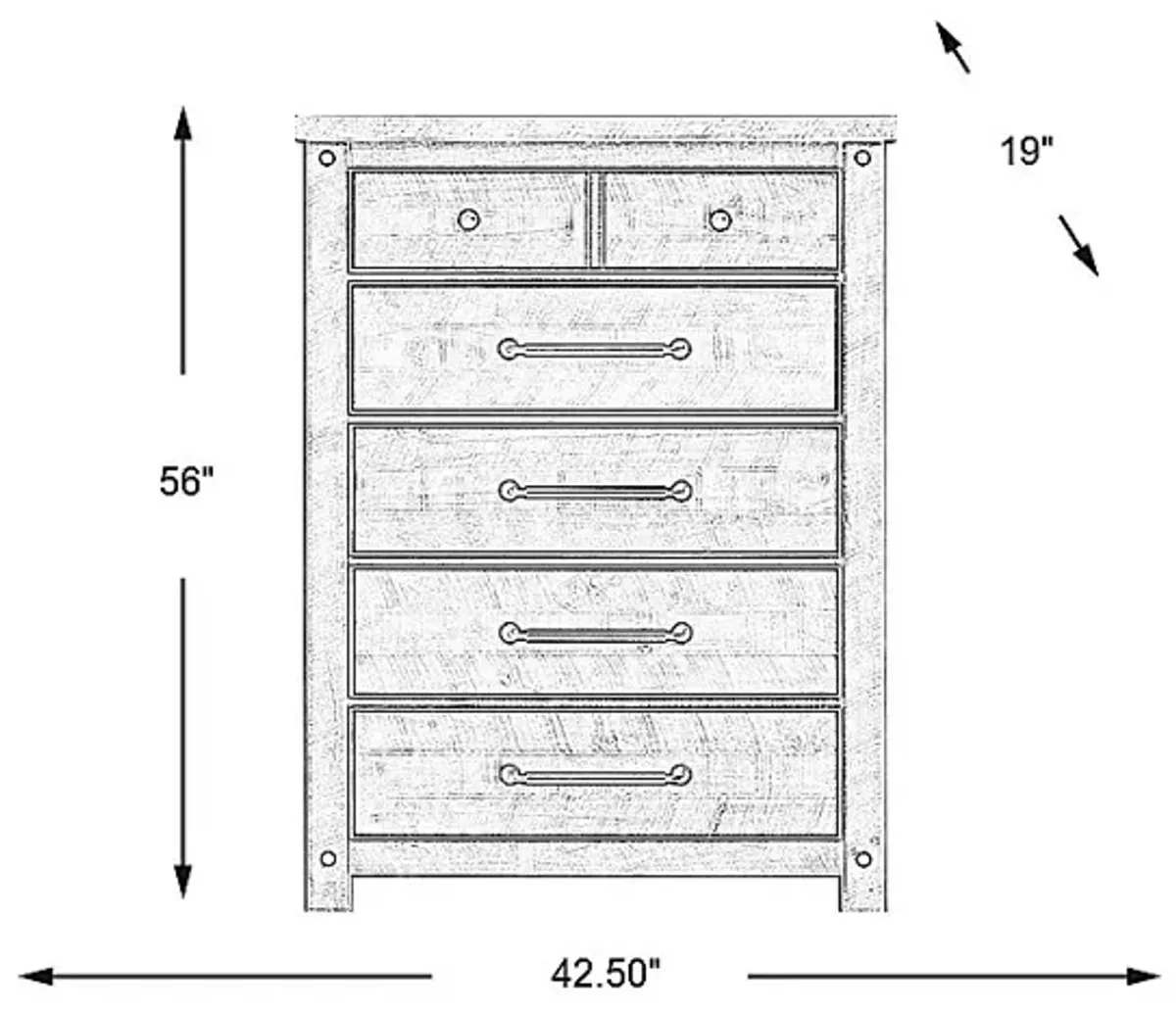 Bretten Crossing Gray Chest