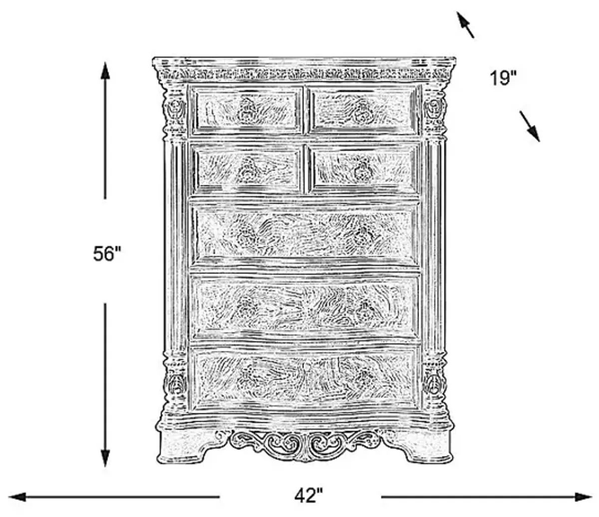 Yorkshire Manor Brown Chest