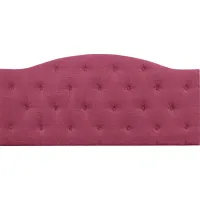 Barnsdale Pink Twin Upholstered Headboard