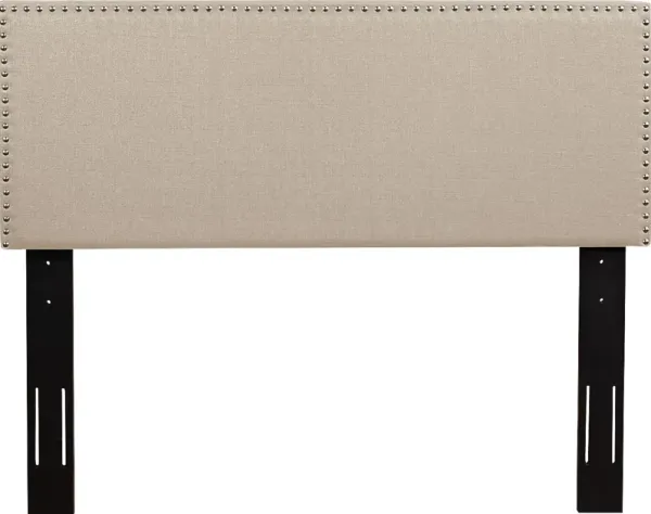 Charnwood Beige Twin Upholstered Headboard