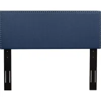 Charnwood Blue Twin Upholstered Headboard