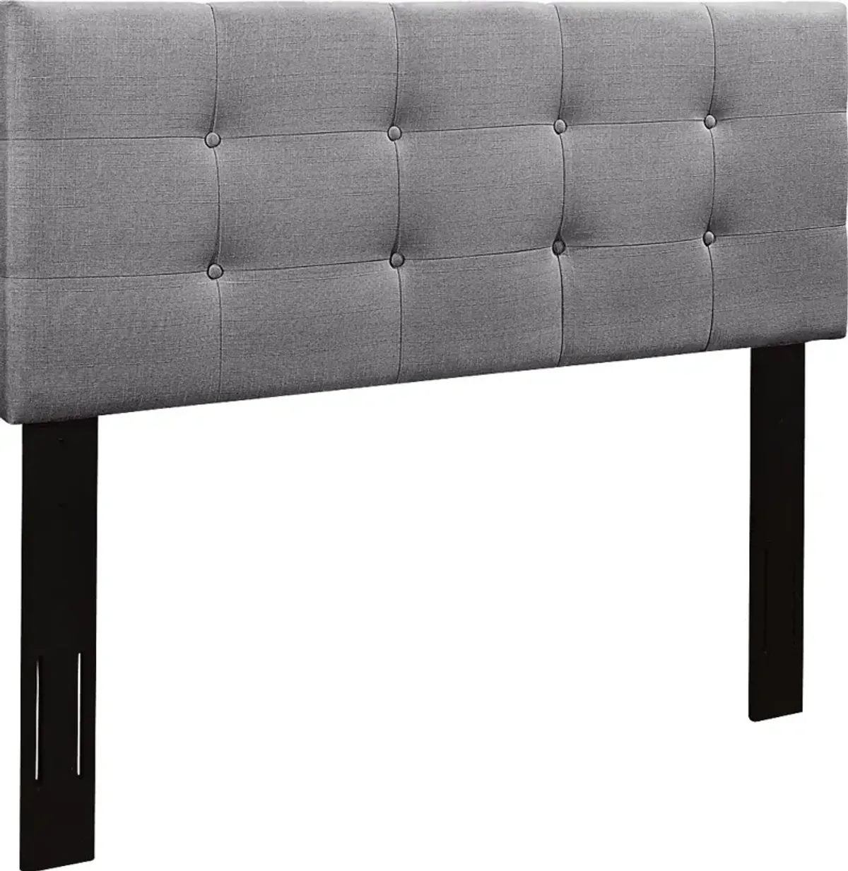 Criswell Gray Twin Upholstered Headboard