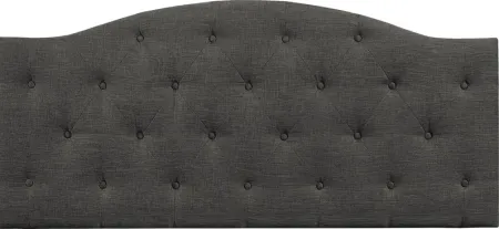 Barnsdale Dark Gray Twin Upholstered Headboard