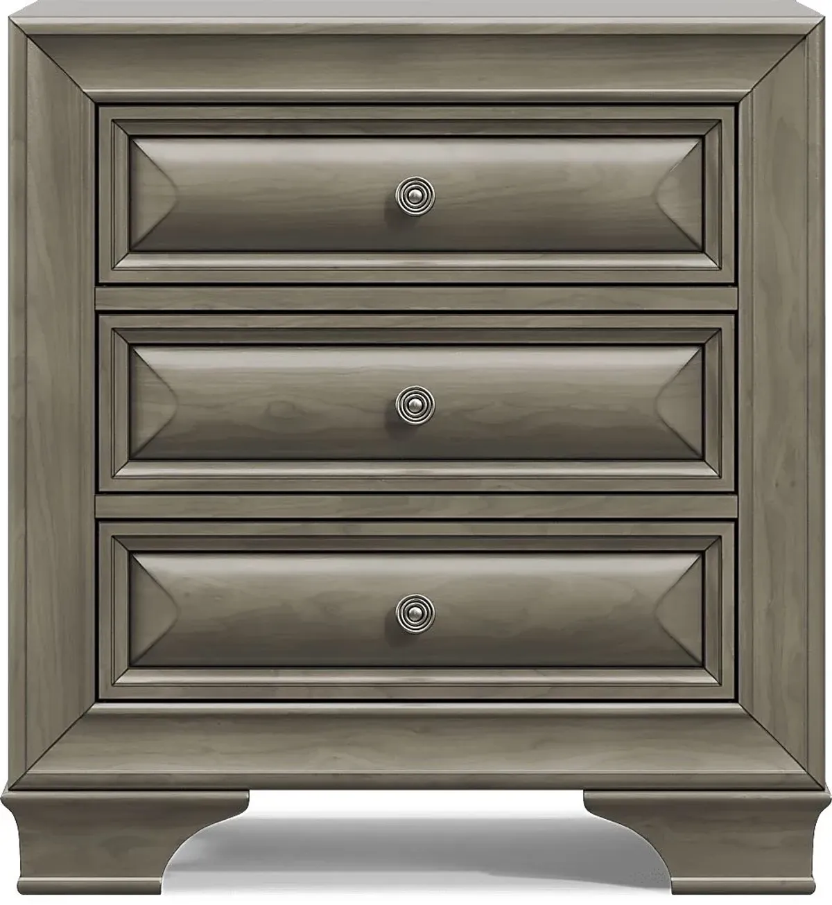 Mill Valley II Gray 7 Pc King Sleigh Bedroom with Storage