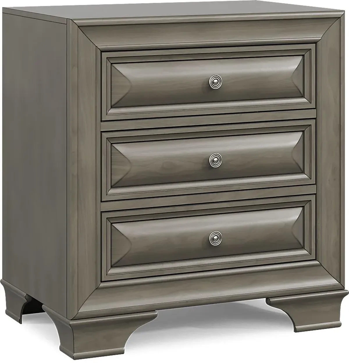 Mill Valley II Gray 7 Pc King Sleigh Bedroom with Storage