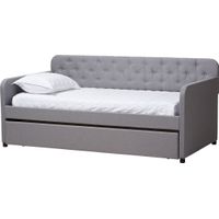 Milam Gray Twin Daybed With Trundle