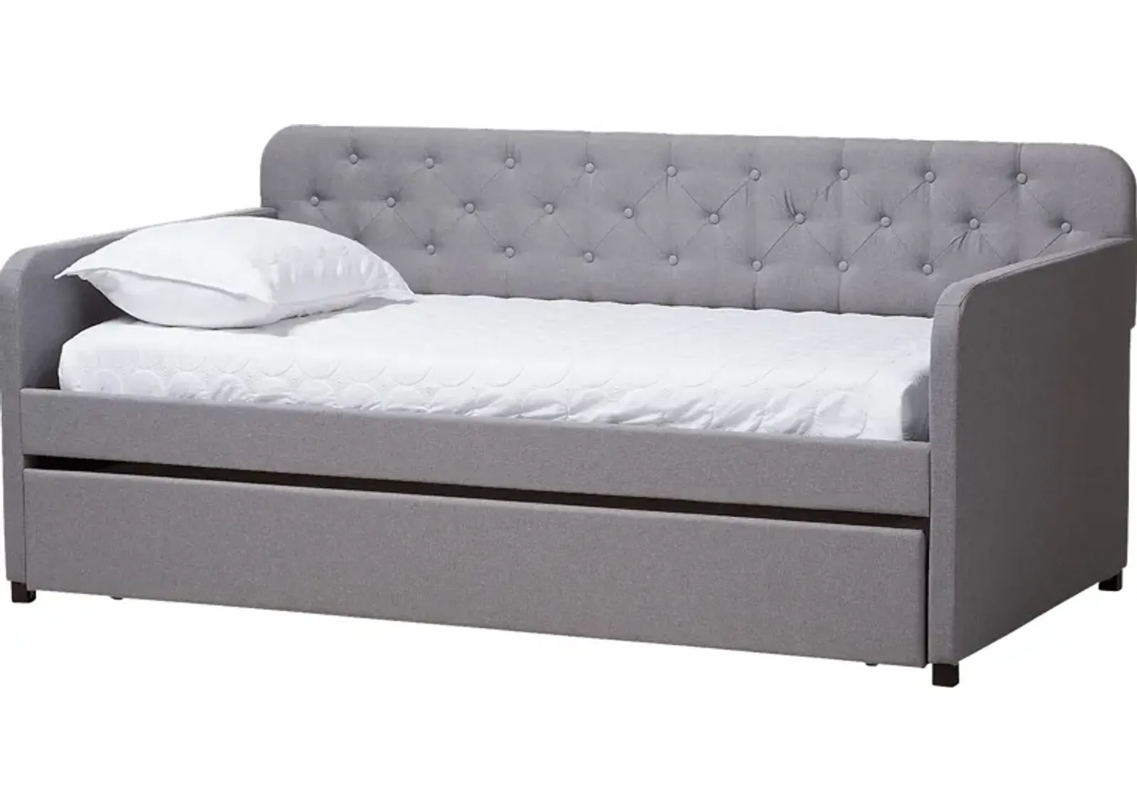 Milam Gray Twin Daybed With Trundle