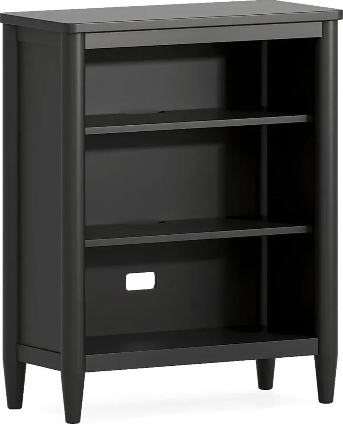 Kids Citypop Black Bookcase