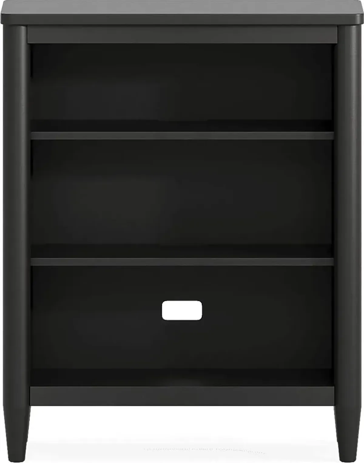 Kids Citypop Black Bookcase