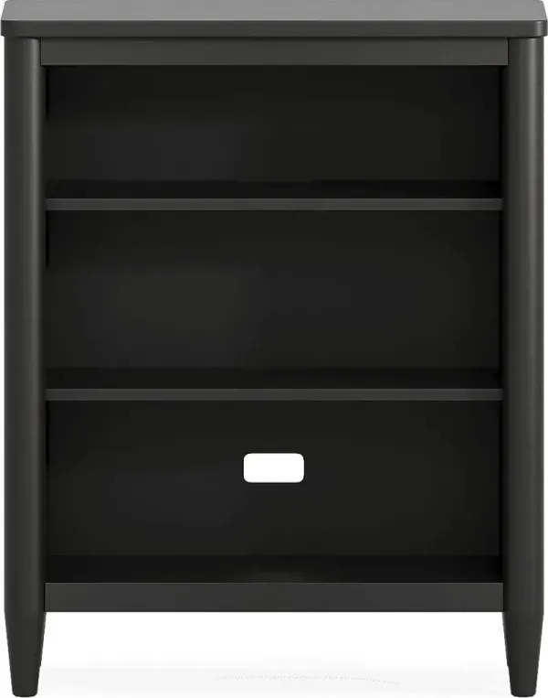 Kids Citypop Black Bookcase