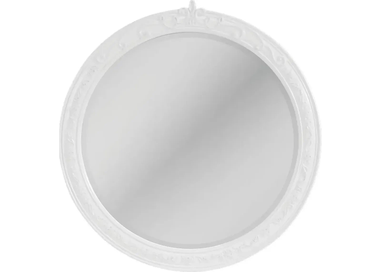 Disney Princess Dreamer White Round Mirror