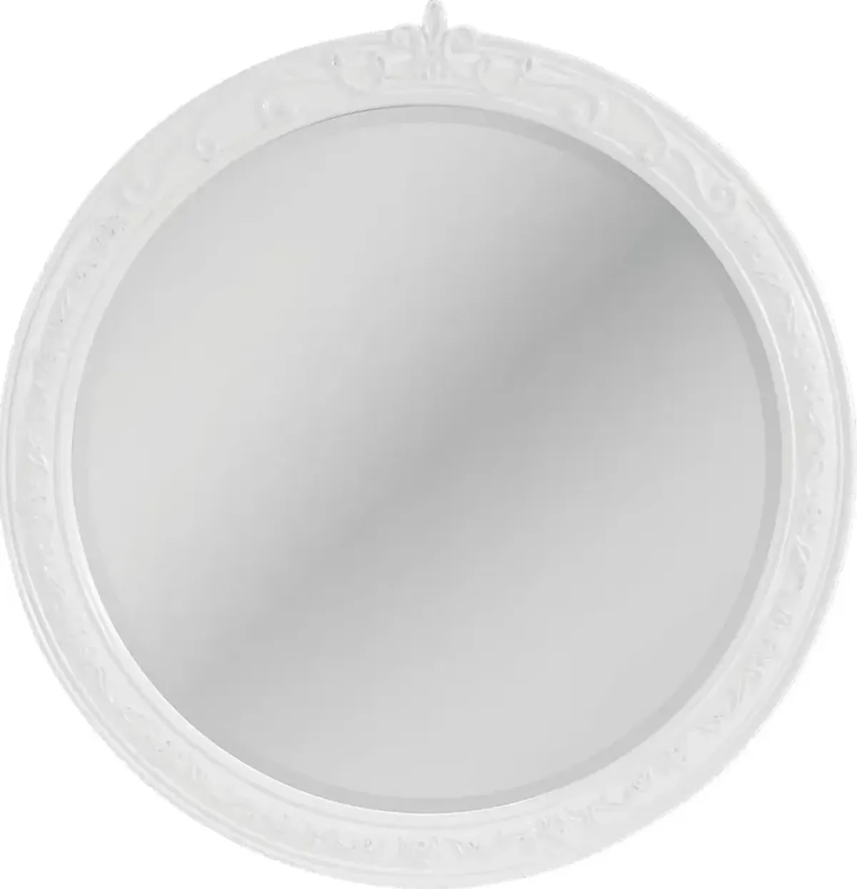 Disney Princess Dreamer White Round Mirror