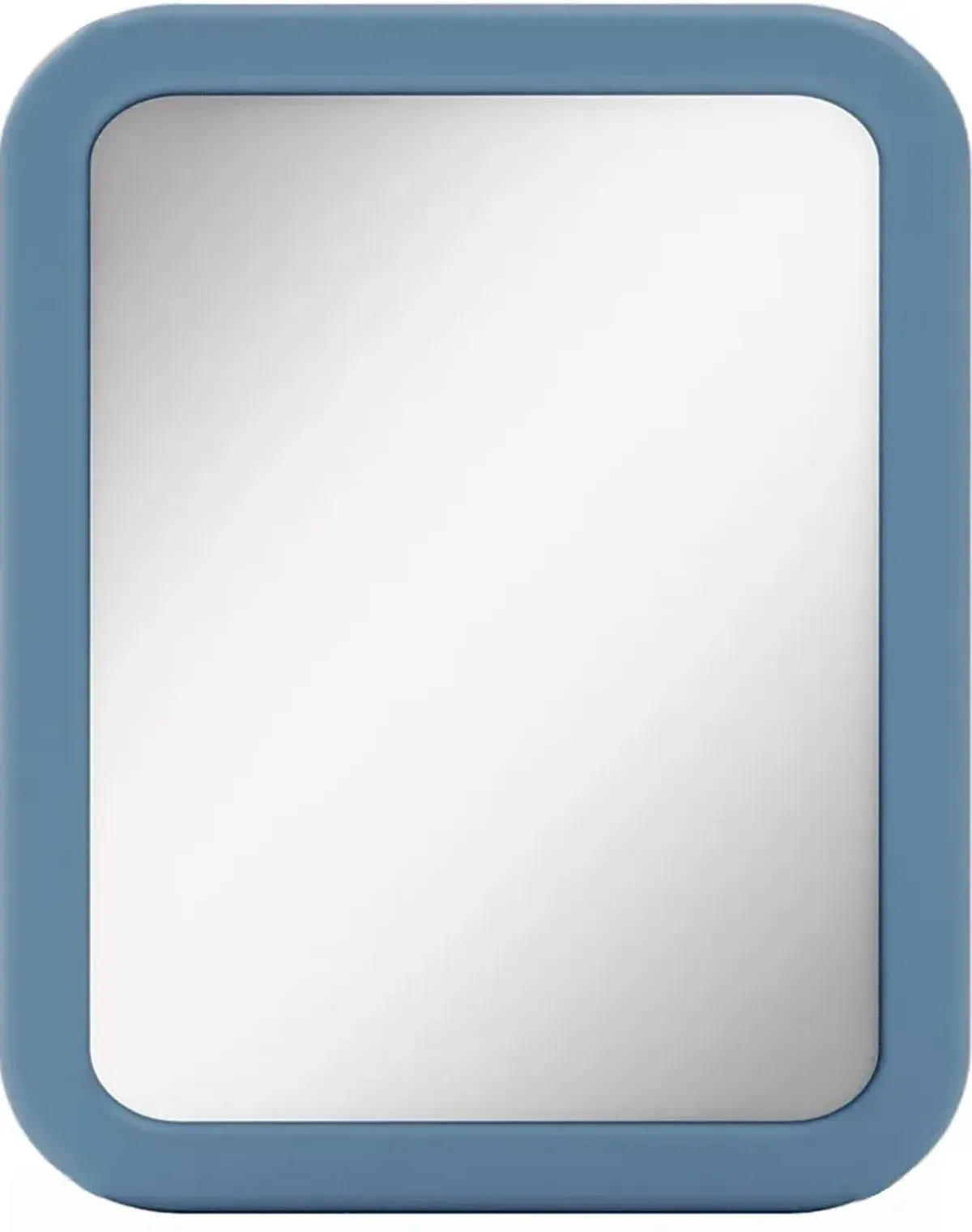 Kids Modern Colors Slate Blue Mirror