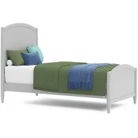 Kids Modern Colors Light Gray 3 Pc Twin Panel Bed