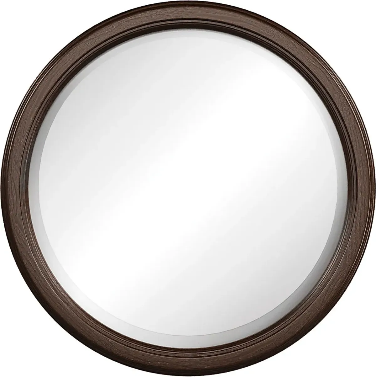 Kids Oberon Chocolate Round Mirror